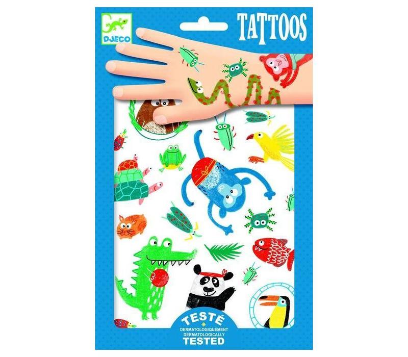 Djeco Tattoos Dierensnoetjes