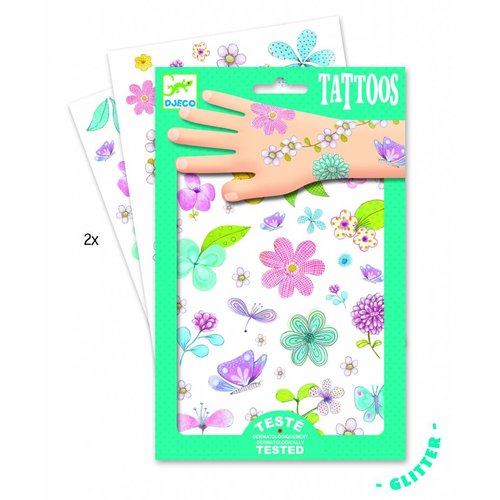 Djeco Tattoos Veldbloemen 