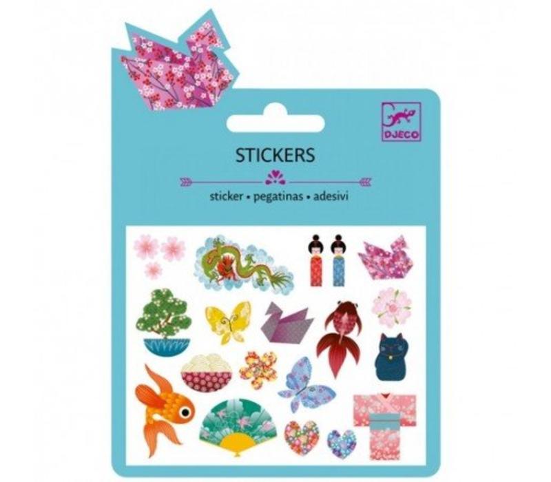 Djeco Stickers Motifs Japonais