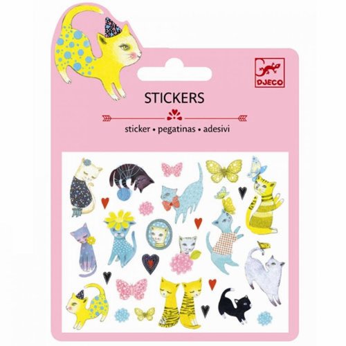 Djeco Stickers Katten 