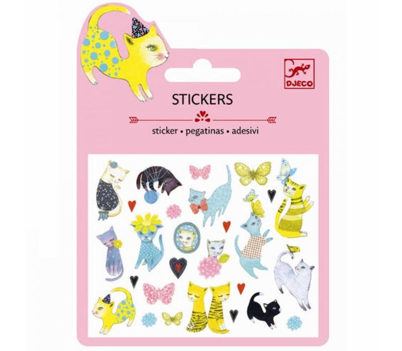 Djeco Stickers Katten