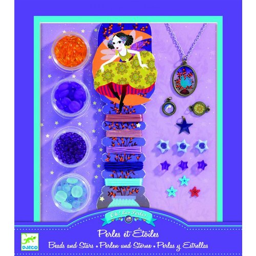 Djeco creative with pearls 'Perles & Étoiles' 