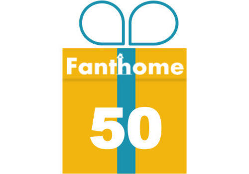 Fanthome Cadeaubon Fanthome 50 euro