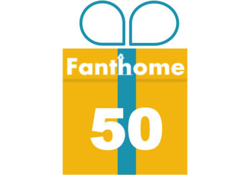 Fanthome Chèque cadeau Fanthome 50 euro