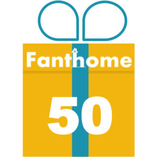 Chèque cadeau Fanthome 50 euro 