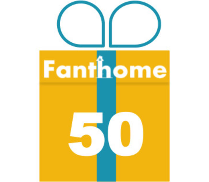 Chèque cadeau Fanthome 50 euro