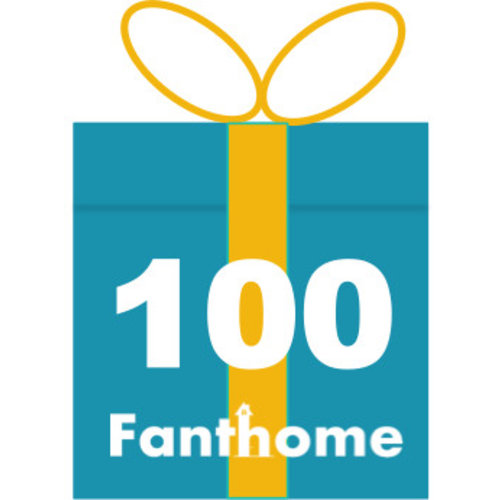 Chèque cadeau Fanthome 100 euro 