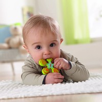 Haba Teething Toy Star Green