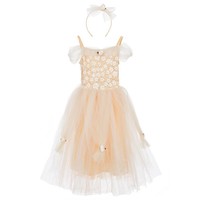 Travis Designs Golden Princess jurk 3 - 5 jaar