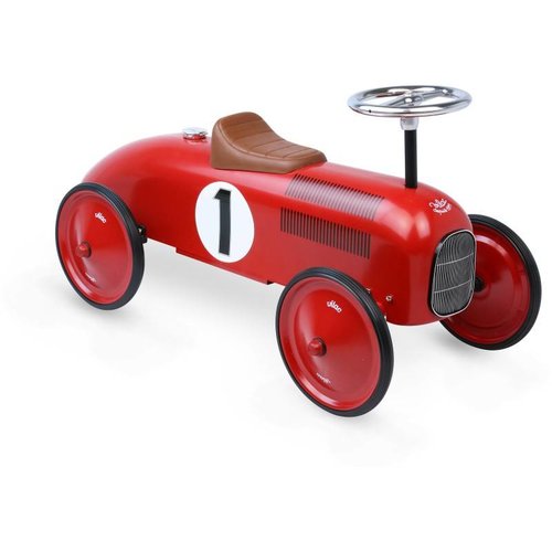 Vilac Vintage Loopwagen Rood Metaal 