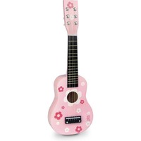 Vilac Pink Guitar with Flowers