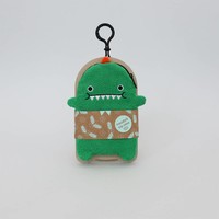 Noodoll Dino green GSM hoesje/portemonnee