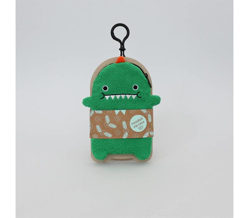 Noodoll Dino green GSM hoesje/portemonnee