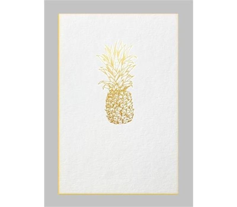 Papette Kaart + Env Gouden Ananas