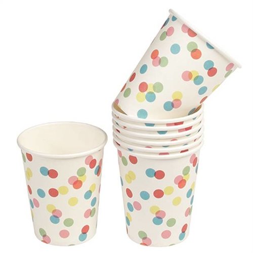 Rex International 8 Confetti Mugs 