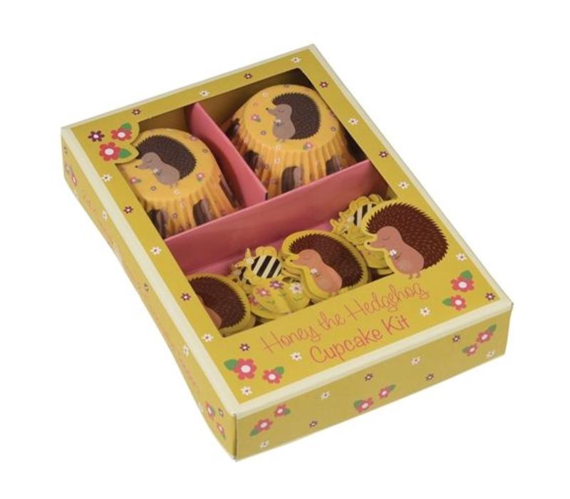 Rex International Honey The Hedgehog Cupcake Set