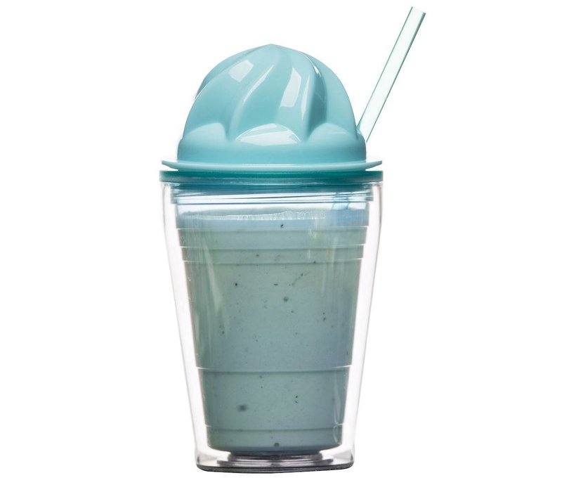 Sagaform Double Walled Milkshake Beaker 35 cl