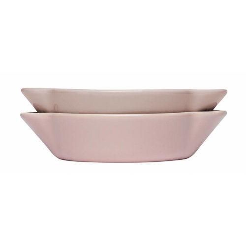 Sagaform Piccadilly set van 2 ovenschotels roze 