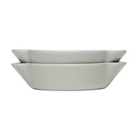 Sagaform Set van 2 Piccadilly Ovenschalen Grijs 13 x 17,5 cm