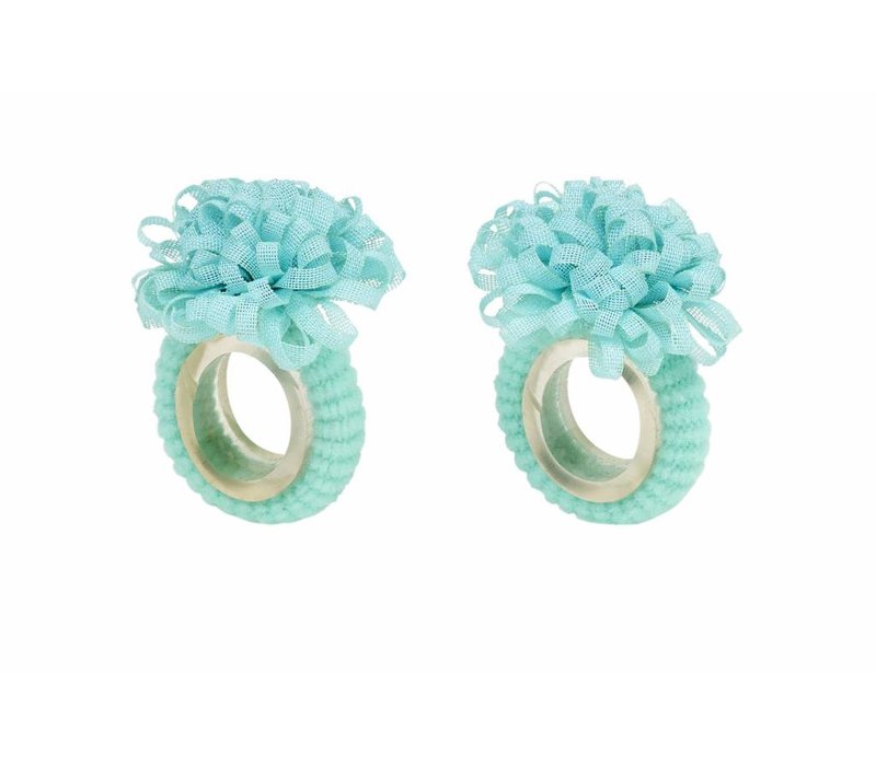 Souza! Haarelastiekjes Cécile Mint 2st