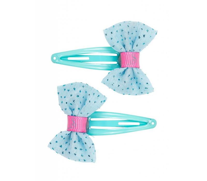 Souza! Haarclips Amira Mint/Roze 2st