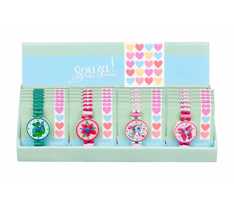 Souza! Houten Horloge