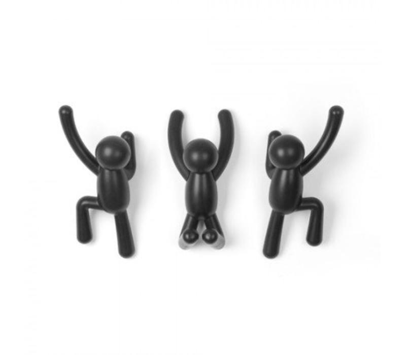 Umbra Porte-manteau mural Buddy hook noir