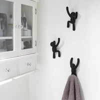 Umbra Porte-manteau mural Buddy hook noir