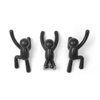 Umbra Wall coat rack buddy hook black