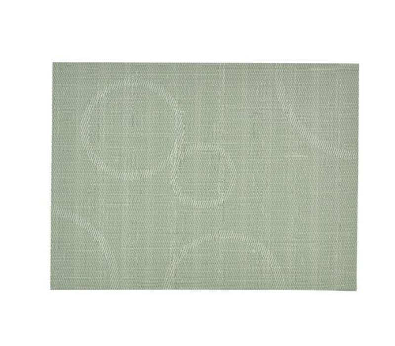 Zone Placemat Circles Dusty Groen