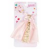 Souza! Souza! Poppenkleding Ameline Jurk & Haarband Licht Roze