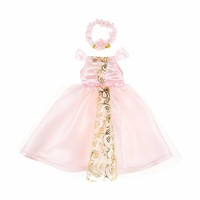 Souza! Poppenkleding Ameline Jurk & Haarband Licht Roze