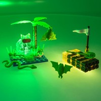 Laser Pegs Creatures Swamp Survival Aligator