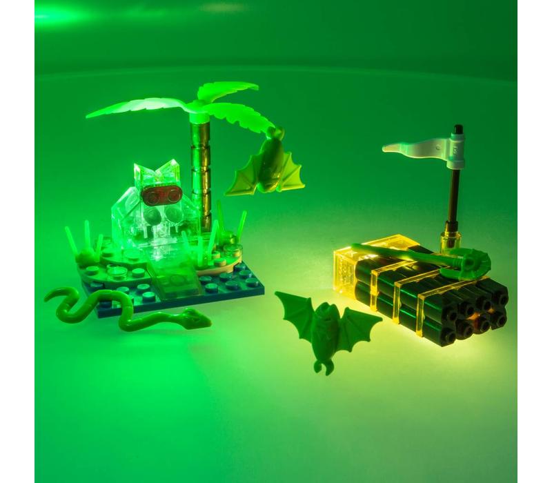 Laser Pegs Creatures Swamp Survival Aligator