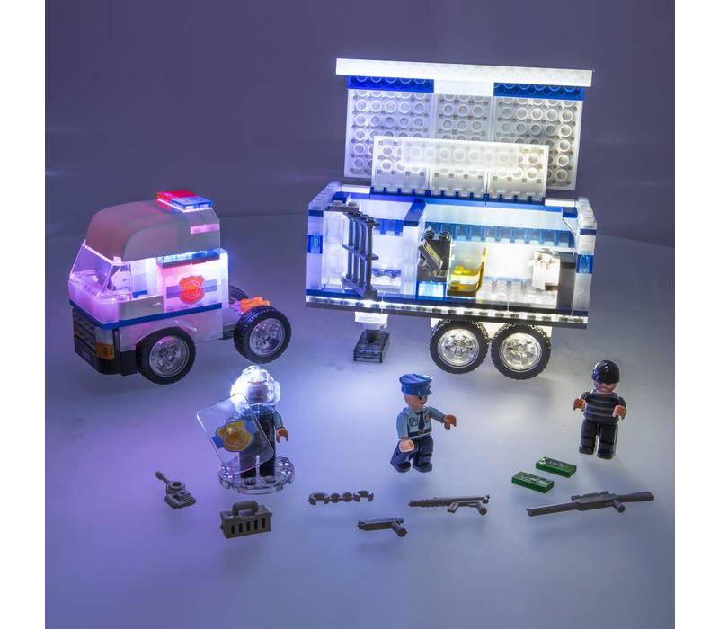 Laser Pegs Heroes Camion Police