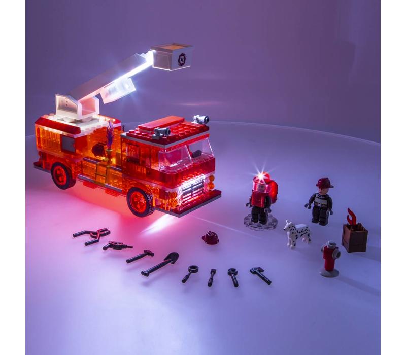 Laser Pegs Heroes Brandweerwagen