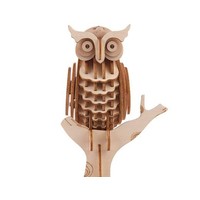 Kikkerland Owl 3D Wooden Puzzle