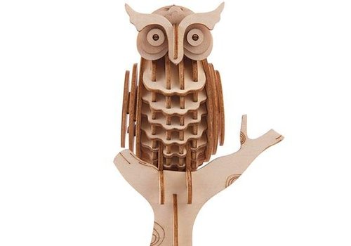 Kikkerland Kikkerland Puzzle 3D Hibou