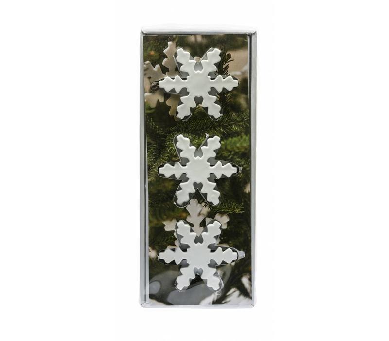 Sagaform Décoration De Noël, Flocon de Neige - 3-pack