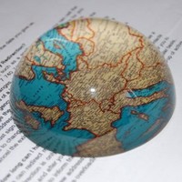 Sass & Belle Vintage Map Paperweight