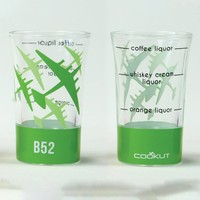 Cookut Easy Shots Set van 4 Shotglaasjes met Recept