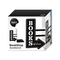 Balvi Bookend Bookshop Black