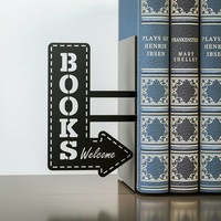 Balvi Serre-livres Bookshop Couleur Noir