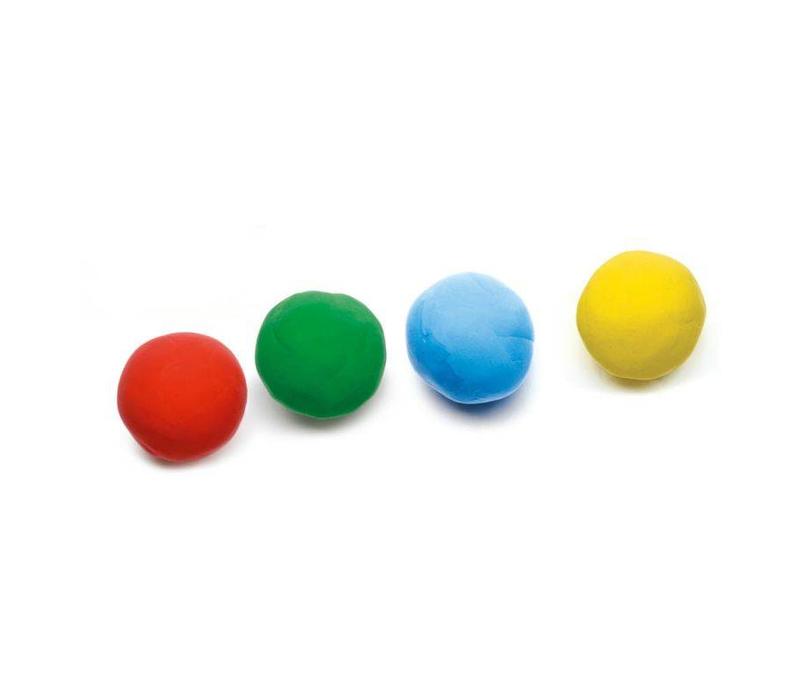 Djeco Boetseerklei - 4 potten - blauw, groen, geel, rood