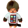 Monchhichi Monchhichi Boy With T-Shirt Smartphone 20 cm