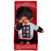 Monchhichi Jongen Met T-Shirt Smartphone 20 cm