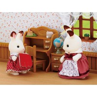 Sylvanian Families Fille Lapin Chocolat & Bureau