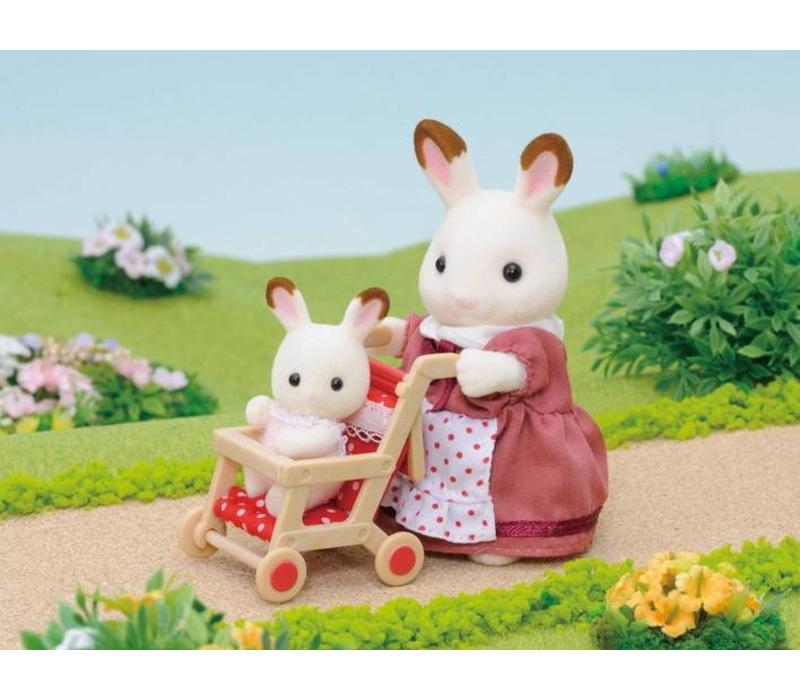 sylvanian families pushchair