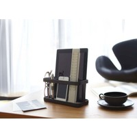 Yamazaki Tablet & Remote Rack Tower Black