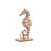 Kikkerland Kikkerland 3D Wooden Puzzle Seahorse